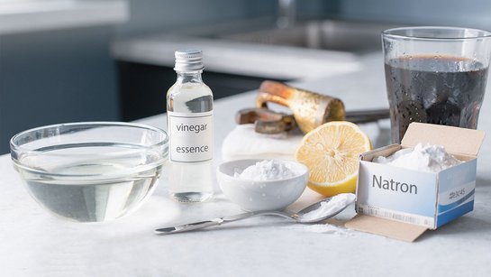 Huismiddeltjes om roest te verwijderen