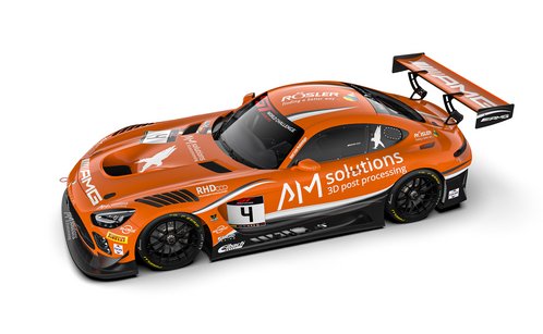 AM Solutions Mercedes AMG GT3 from Black Falcon.