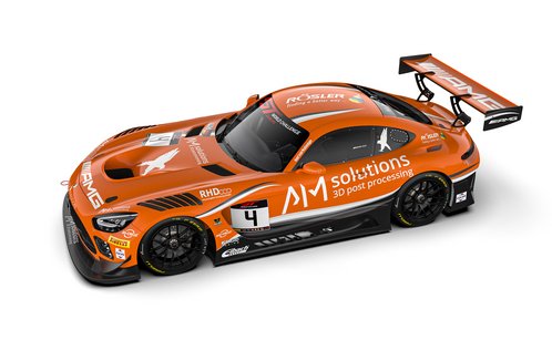 AM Solutions Mercedes AMG GT3 von Black Falcon.