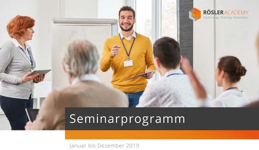 Seminarprogramm für 2019 der Rösler Academy