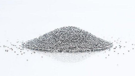 Stainless steel blast media Stainless steel blast media for shot blasting systems