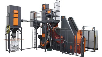 Rmt Machine MACHINE INSIGHT: RMT Multi-Tumbler Batch Shot Blast Machine - Rösler Group