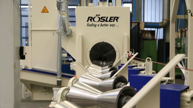 Continuous pipe systems for round steel and pipes, RDR Continuous pipe systems, RDR