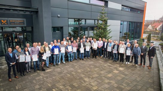Gruppenbild Jubilare